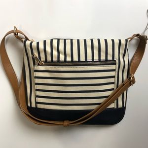 Nautical Stripe Crossbody Bag